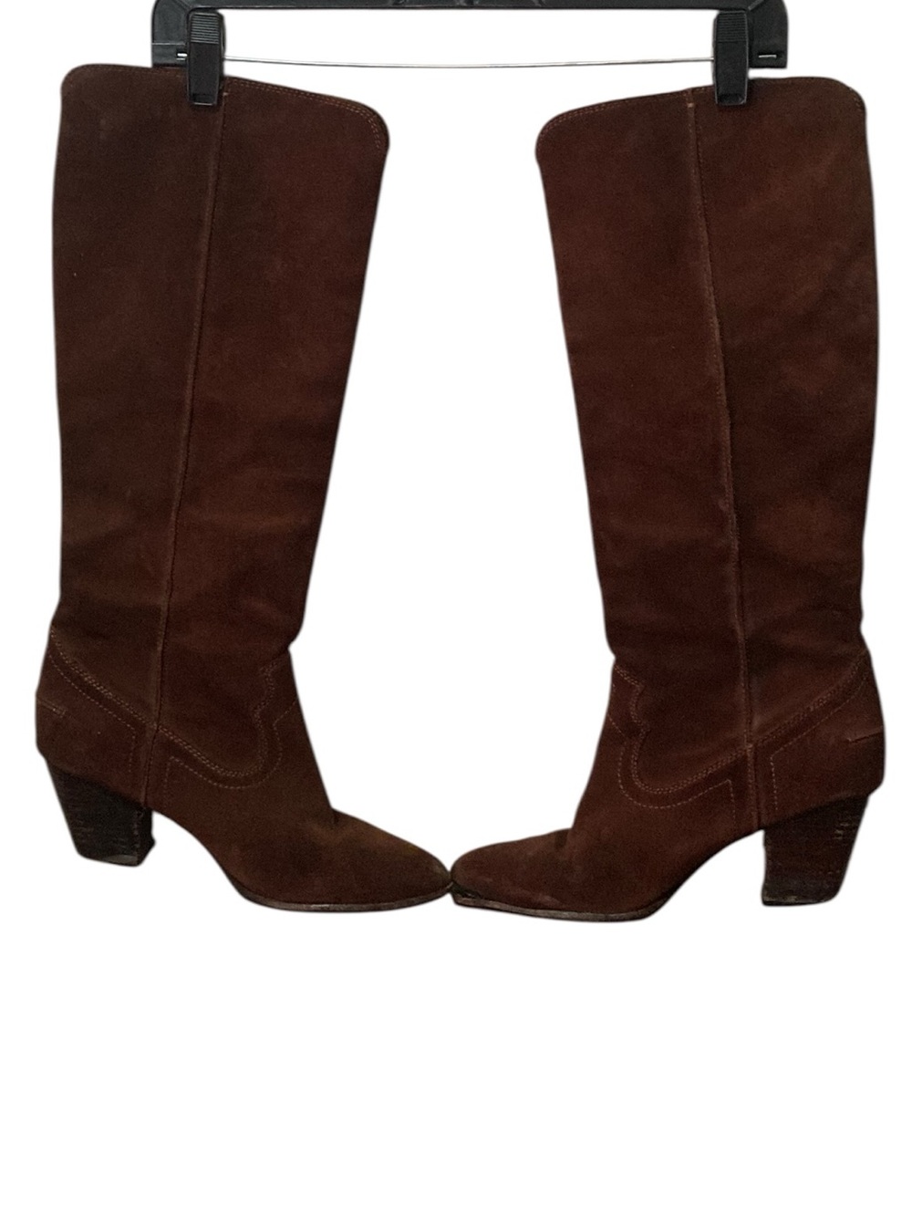 Frye Classic Brown Suede Knee-High Boots